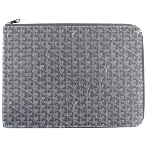 goyard laptop cover|Goyard pre owned laptop bag.